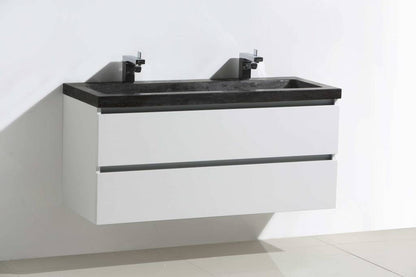 Badmeubel Trend Stone 120 Hoogglans Wit