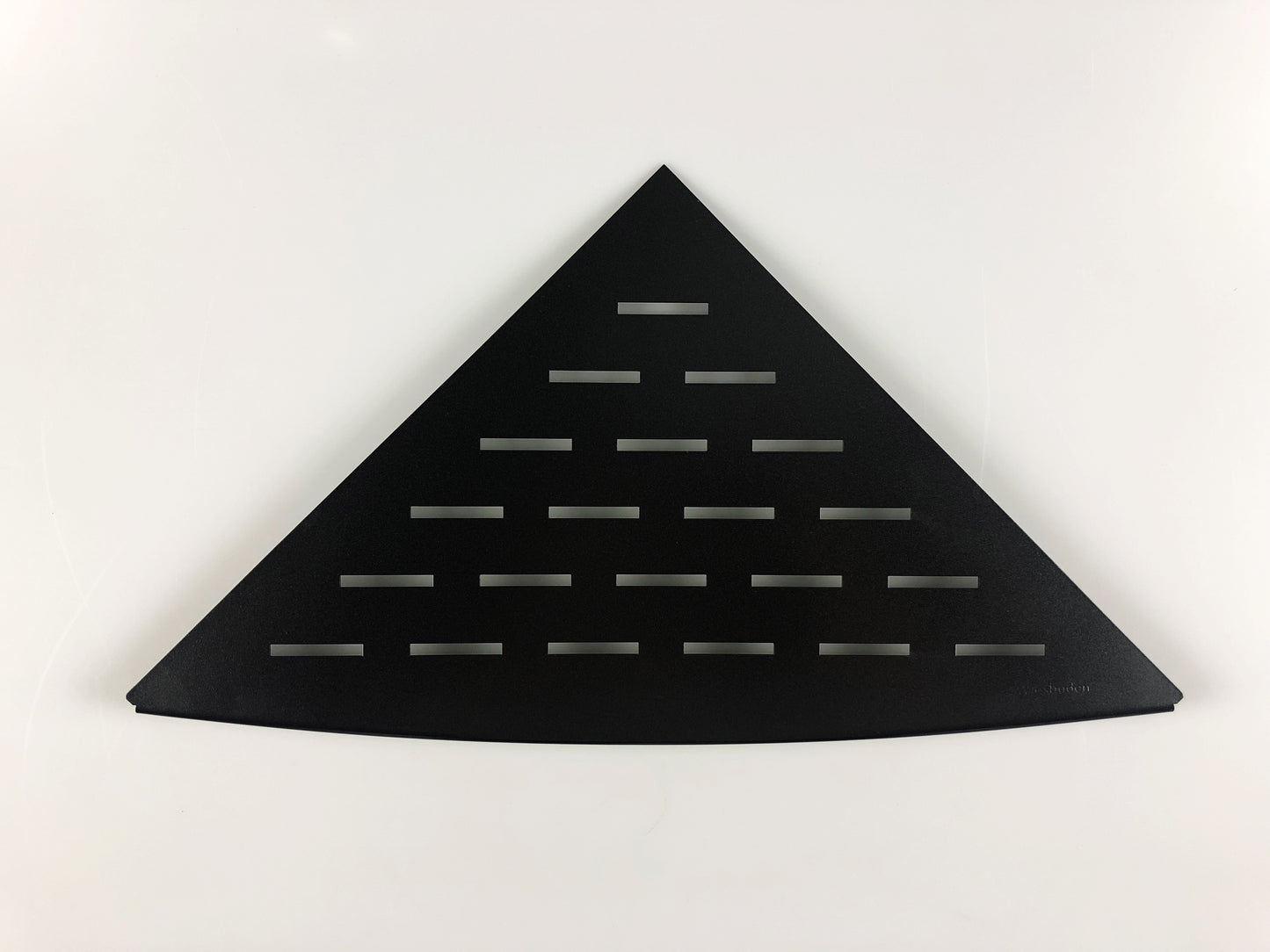 InWall hoekplanchet zwart 8719956084683