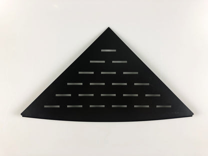 InWall hoekplanchet zwart 8719956084683