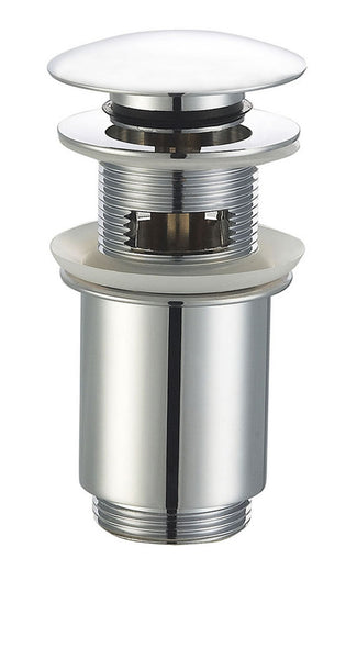 Wiesbaden luxe clickwaste 5/4 hoog model chroom