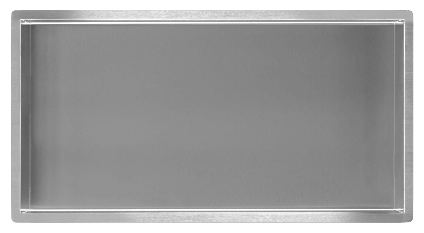 Sunk inbouwnis 30 x 60 x 7 cm RVS 8719323036130