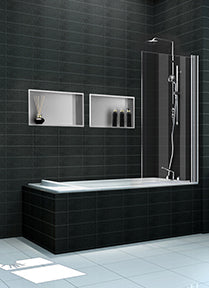 Sunk inbouwnis 30 x 60 x 7 cm RVS