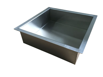 Sunk inbouwnis 30 x 30 x 10 cm RVS 8719323036147