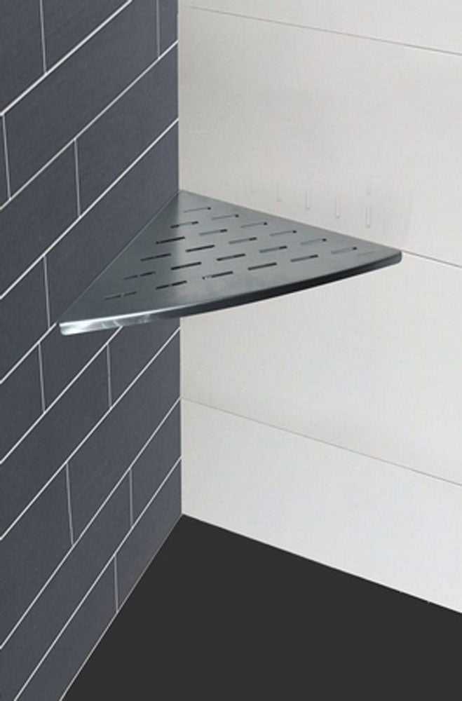 InWall hoekplanchet RVS