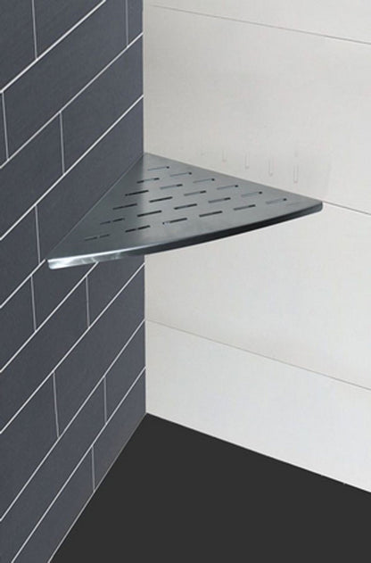 InWall hoekplanchet RVS