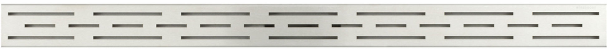 Dreen standaard rooster 60 cm RVS