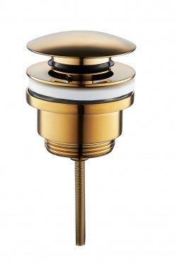 Wiesbaden Luxe clickwaste 5/4 laag model geborsteld messing