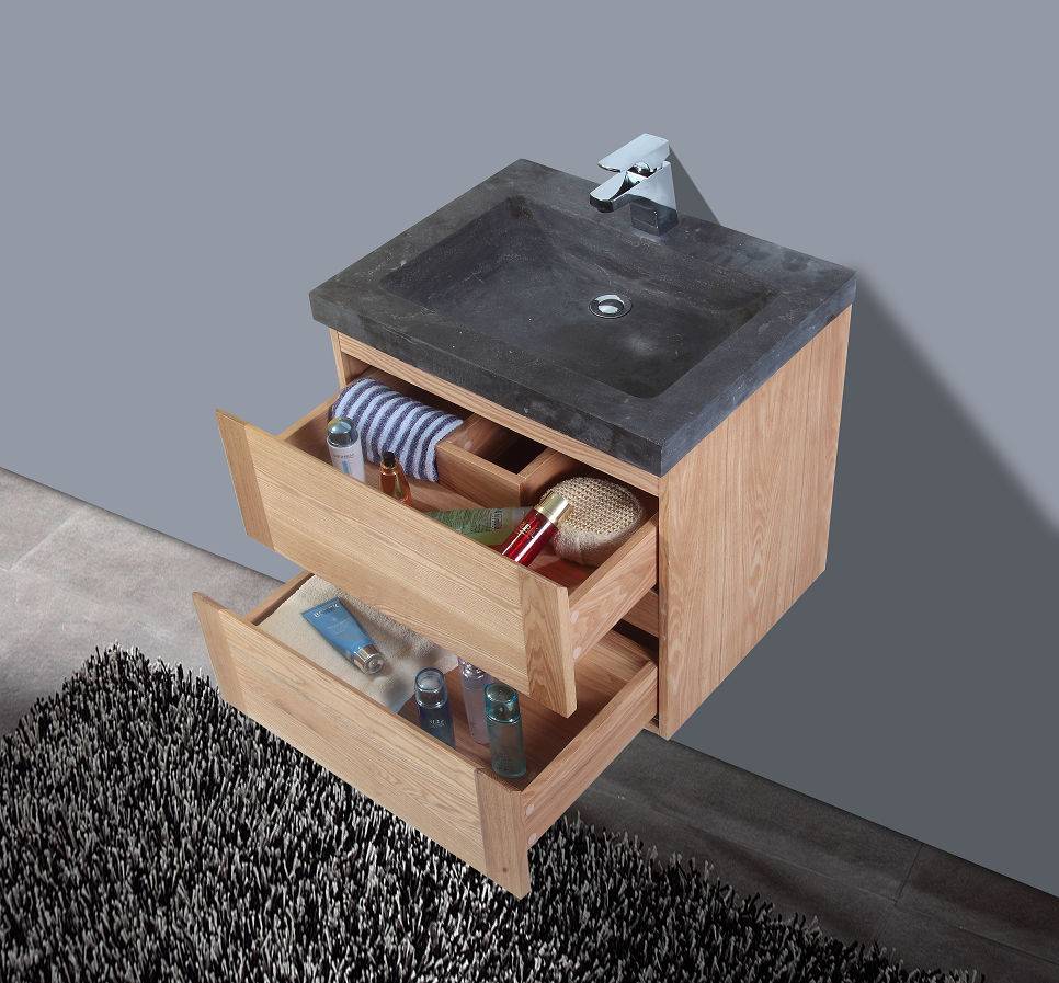 Badmeubel Wood Stone 60