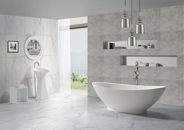 Wiesbaden Solid Surface vrijstaand bad type 2 1860x820x590