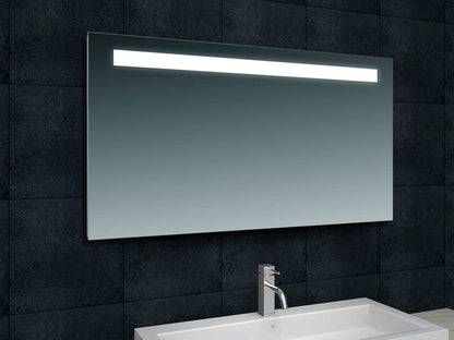 Line spiegel met LED verlichting 120 x 80 cm