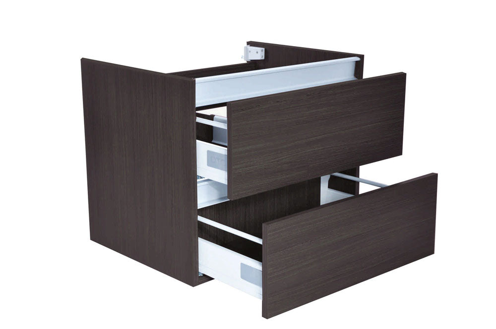 38.3905 Vision onderkast+2 laden 60x46 houtnerf grijs