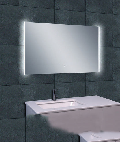 Duo spiegel met LED verlichting & verwarming 100 x 60 cm 8718858071098