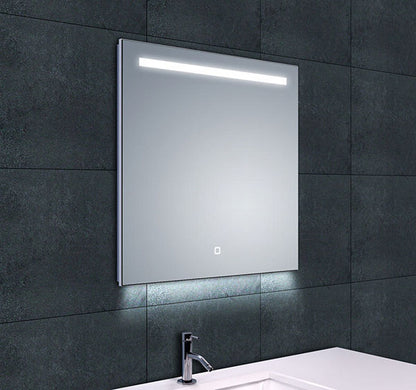 Ambi One spiegel met LED verlichting & verwarming 60 x 60 cm