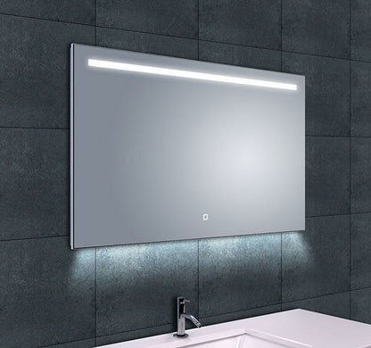 Ambi One spiegel met LED verlichting & verwarming 100 x 60 cm