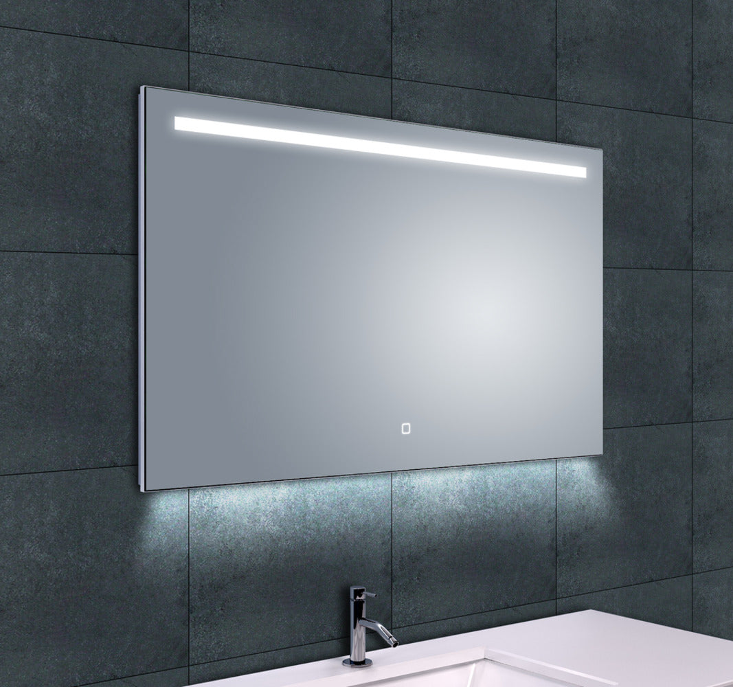 Ambi One spiegel met LED verlichting & verwarming 100 x 60 cm 8718858072248