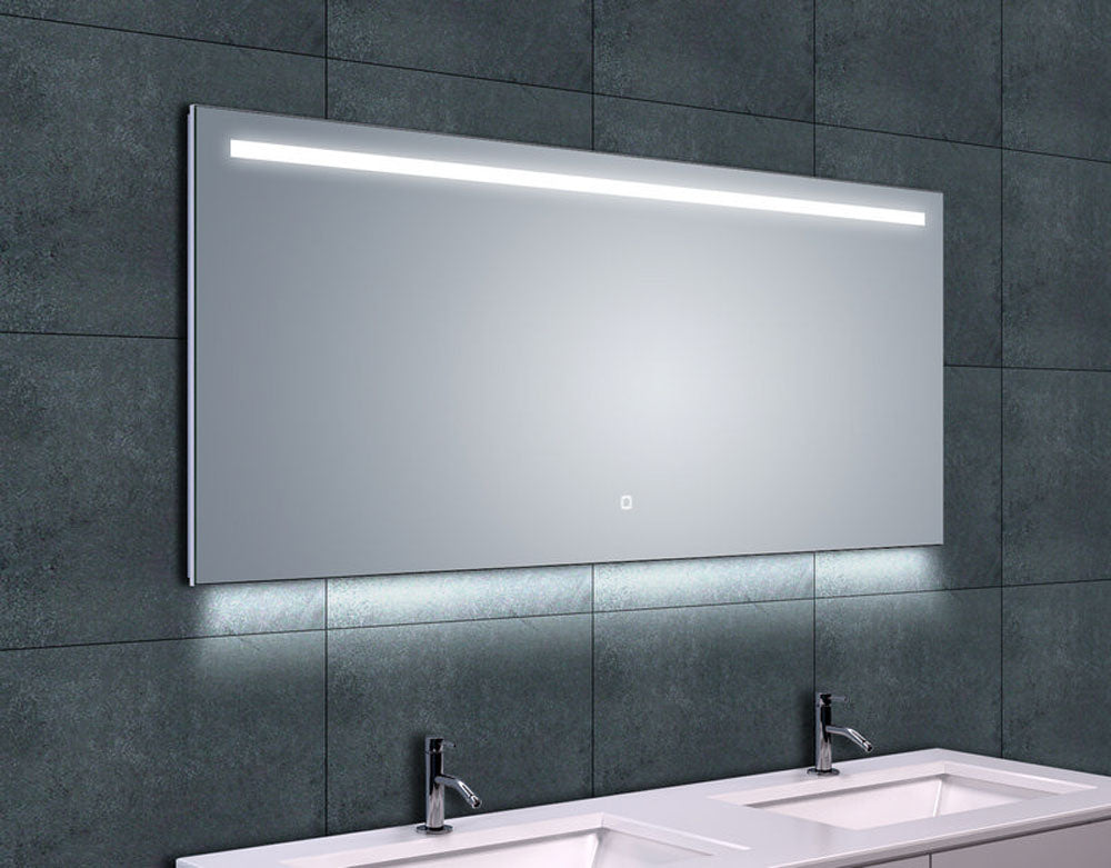Ambi One spiegel met LED verlichting & verwarming 140 x 60 cm