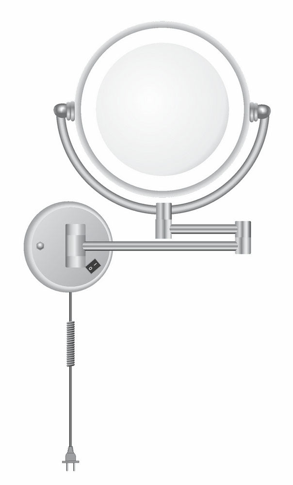 Home scheerspiegel met LED verlichting 20 cm