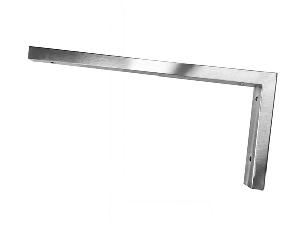 Wiesbaden Geborsteld stalen L- supportbeugel 46x22