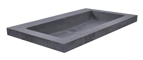 B-stone wastafel 60 x 46 cm zonder kraangat