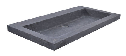 B-stone wastafel 80 x 46 cm zonder kraangat