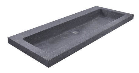 B-stone wastafel 100 x 46 cm zonder kraangat