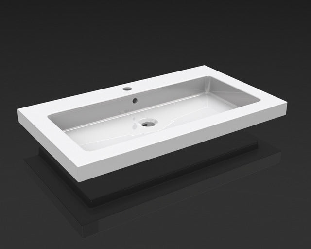 Kera wastafel 80 x 46 cm