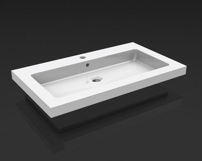 Kera wastafel 80 x 46 cm