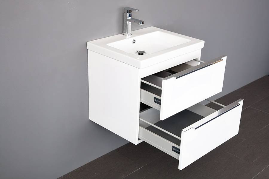 Badmeubel Senza Keramiek 60 Wit