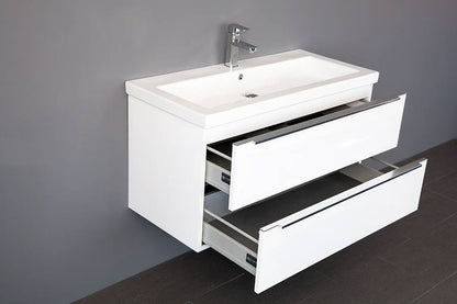 Badmeubel Senza Keramiek 100 Wit