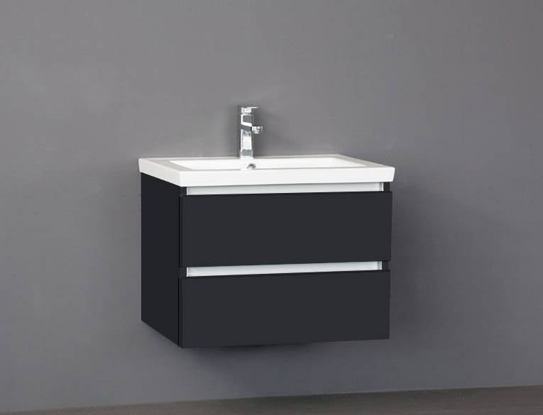 Badmeubel Trend Keramiek 80 Hoogglans Antraciet