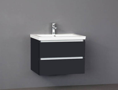 Badmeubel Trend Keramiek 80 Hoogglans Antraciet
