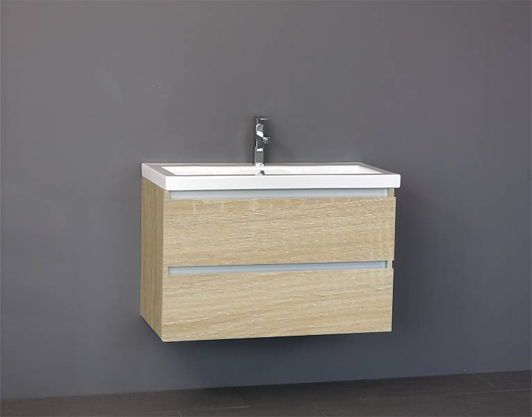 Badmeubel Trend Keramiek 80 Light Wood