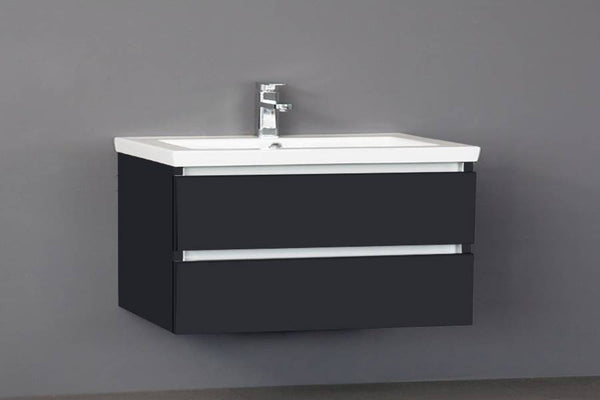 Badmeubel Trend Keramiek 100 Hoogglans Antraciet