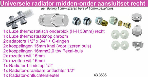 Riko onderblokset recht links/rechts 8718503678863