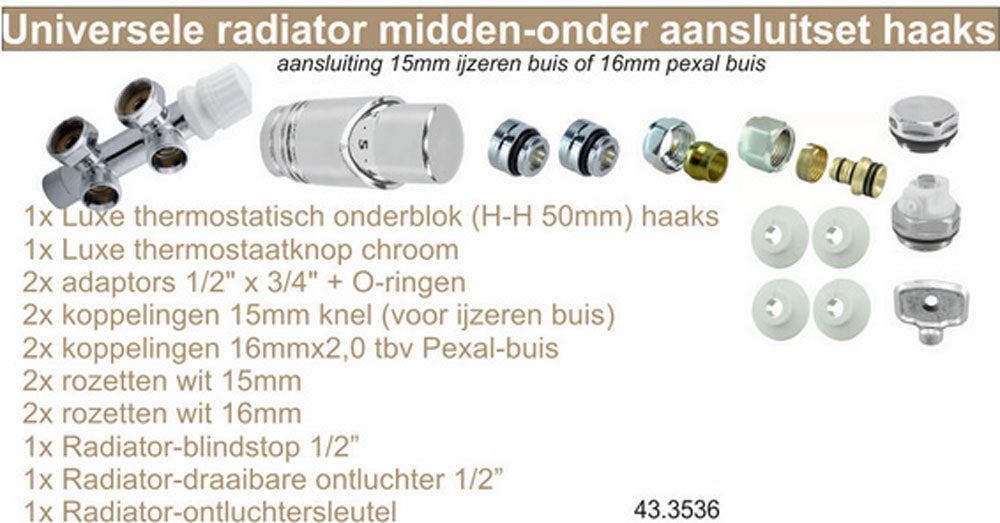 Riko onderblokset haaks links 8718503678870