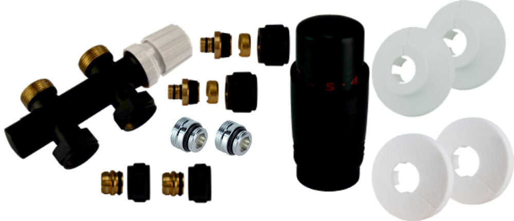 Riko onderblokset recht links/rechts zwart 87197430666933