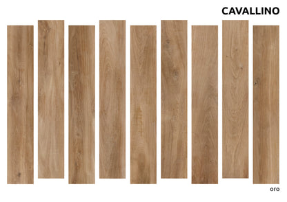 Vloertegel Wood Mattina Arbaro Oro (Gold) 19,3x120,2 rect