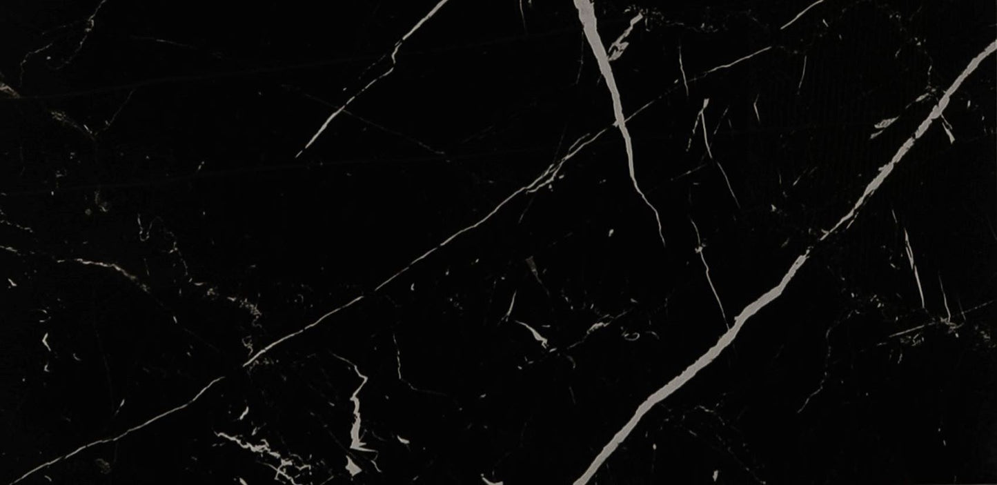 Vloertegel Nero Full Lappato Black 30x60 rect