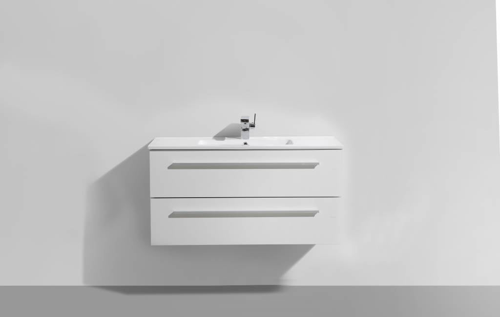 Badmeubel aktieset DL 80 mat wit zonder spiegel