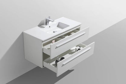 Badmeubel aktieset DL 80 mat wit zonder spiegel