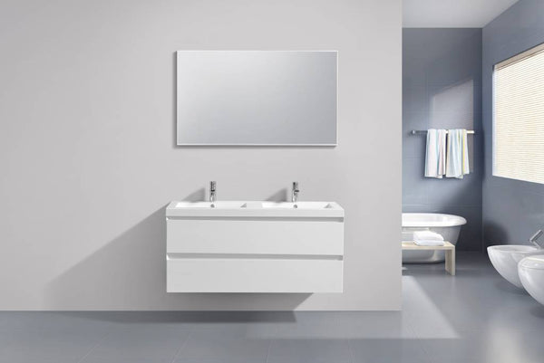 Badmeubel Infinity Hoogglans Wit 120