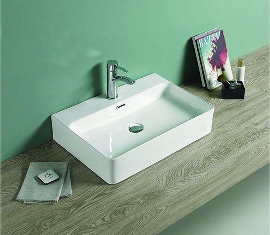 Keramische waskom Toro met extra dunne rand