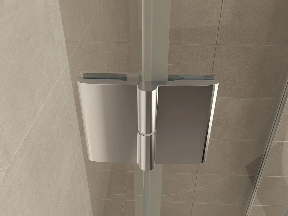 Douchecabine Wiesbaden kwartrond 1 deur RS 90x90cm 8mm NANO coating