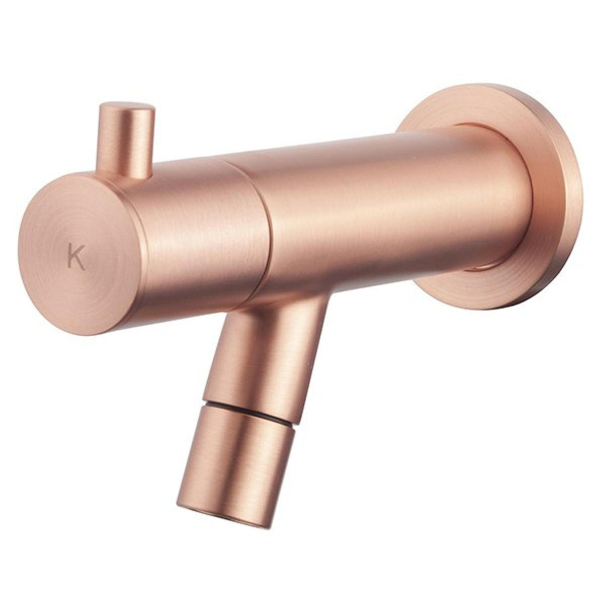 Amador fonteinkraan met muurbevestiging 1/2'' geborsteld koper