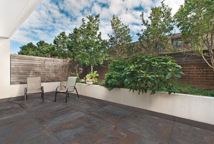 Buiten Tegel Flatiron Black 60x60x2 rett