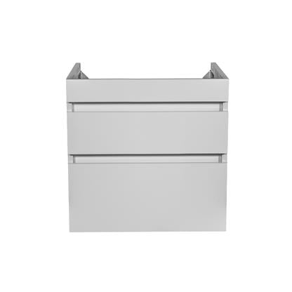 Badkamermeubel Finn 60x59x45cm Wit Glans met Topblad