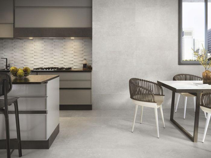 Vloertegel Groove Titanio 60x60 rett