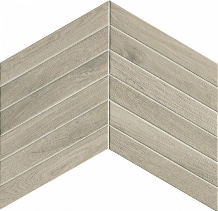 Fapnest Silver chevron 7,5x45 vloertegels / wandtegels