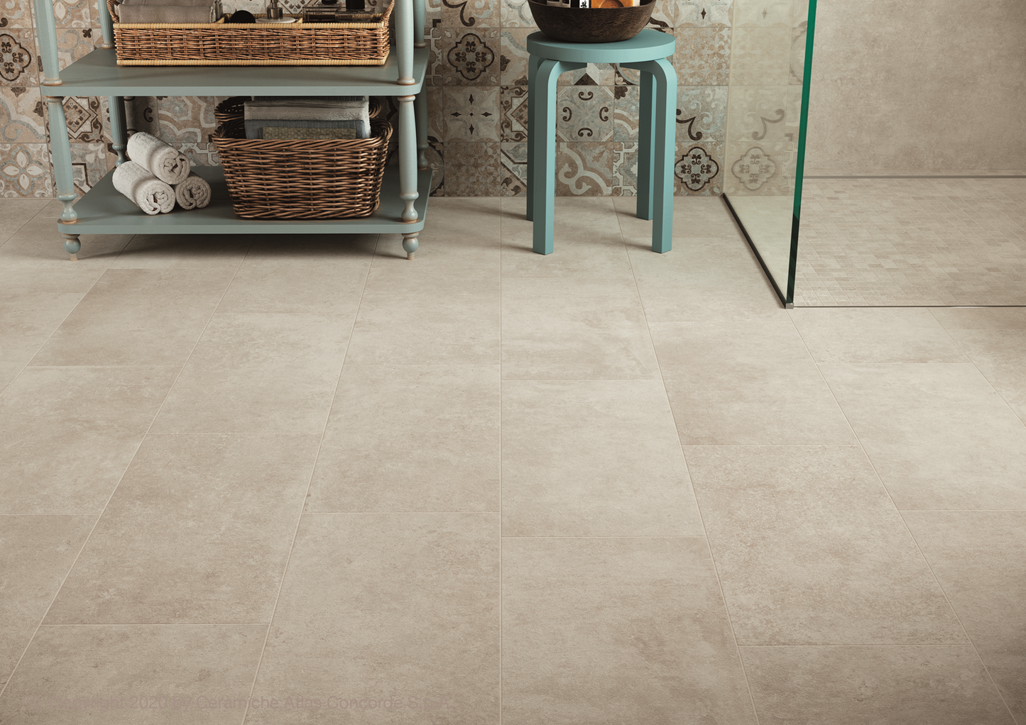 Betonlook Tegel Codec White 30x60 rett