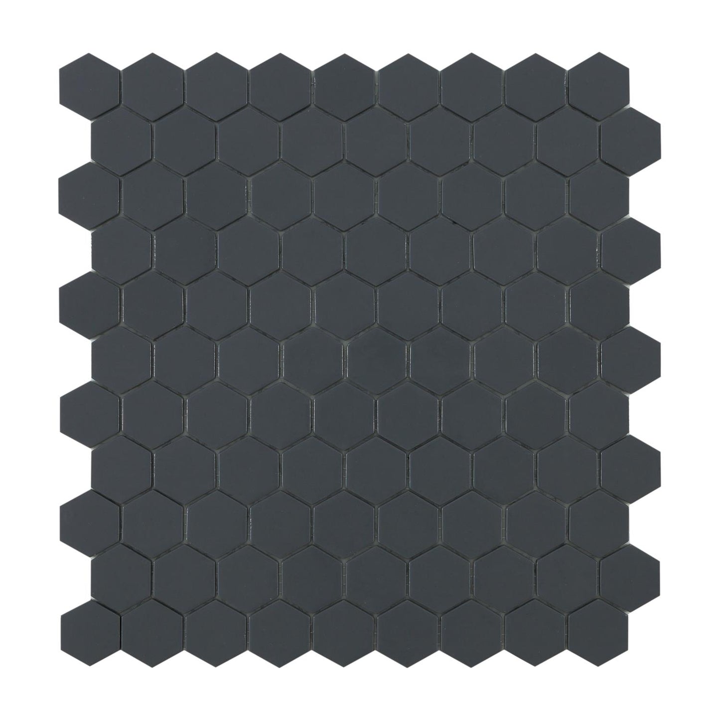 Mozaiek Tegels Hexagon Dark Grey 3,5x3,5cm